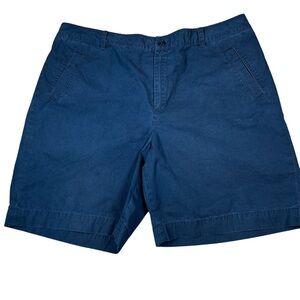 Lauren Ralph Lauren Navy Blue Chino Shorts 8” Inseam - Size 16